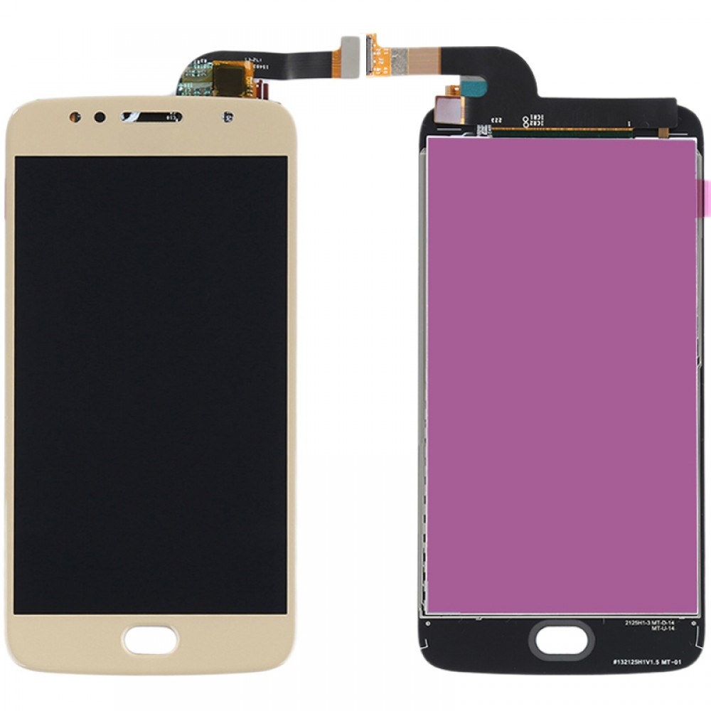 LCD Screen and Digitizer Full Assembly for Motorola Moto G5S (Gold) Other Replacement Parts Motorola Moto G5S